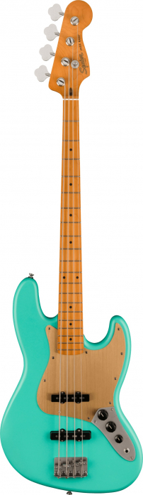 Fender Squier 40th Anniversary Jazz Bass Vintage Edition Satin Sea Foam Green