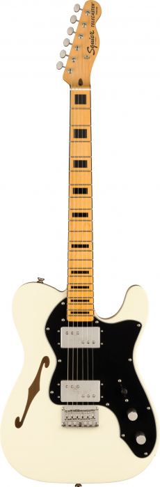 Fender Squier Classic Vibe 70s Telecaster Thinline Maple Fingerboard Olympic White