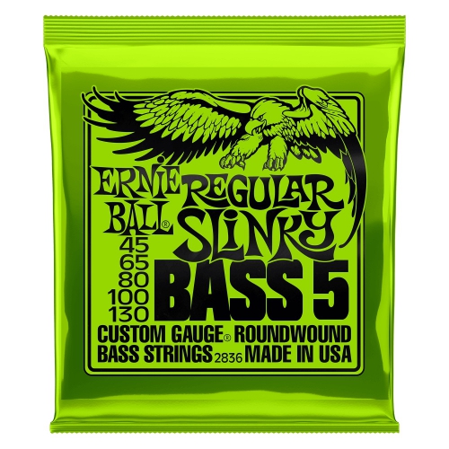 Ernie Ball 2836 NC 5′s Regular Slinky Bass struny na basov gitaru