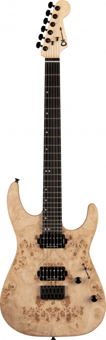 Charvel Pro-Mod DK24 HH HT E Mahogany with Poplar Burl, Desert Sand elektrick gitara