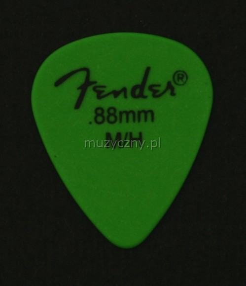 Fender Delrin 0.88 medium/heavy green gitarov trstko