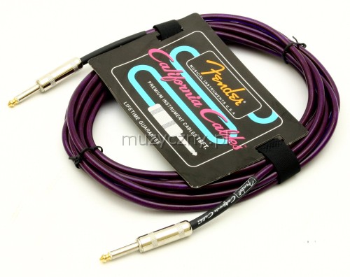 Fender California Violet 18ft gitarov kbel