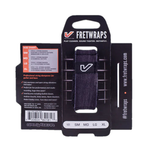 Gruvgear Fretwraps MD Ebony