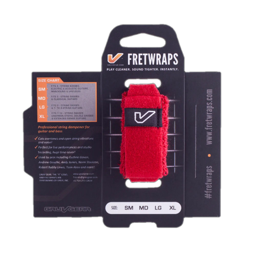 Gruvgear Fretwraps SM Fire Red