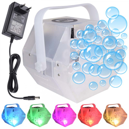 LIGHT4ME BUBBLE LED - podwietlana wytwornica baniek mydlanych