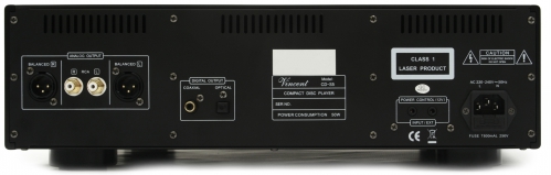 Vincent CD-S5 odtwarzacz CD, czarny