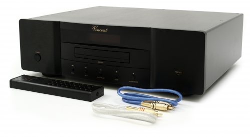 Vincent CD-S5 odtwarzacz CD, czarny