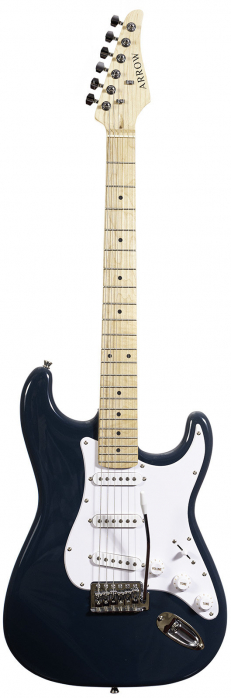 Arrow ST 111 Midnight Blue Maple/White gitara elektryczna