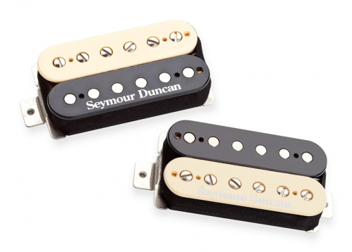 Seymour Duncan Green Magic Humbucker - Pickup Set - Zebra