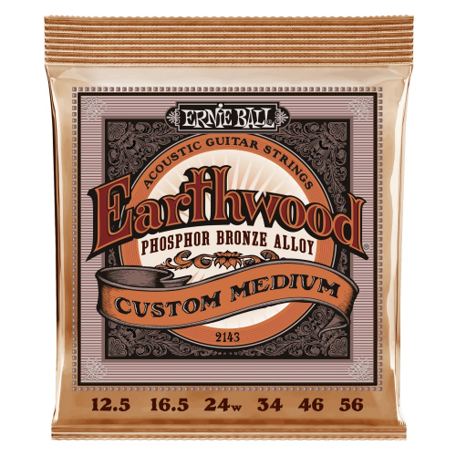 Ernie Ball 2143 Slinky Acoustic Phosphor Bronze Custom Medium 