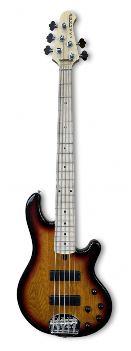 Lakland Skyline 55-01 Bass, 5-String - Three Tone Sunburst Gloss