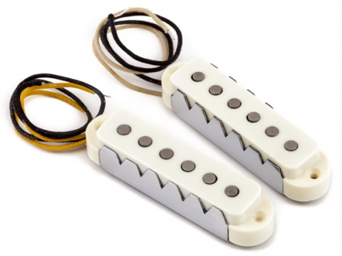 Fender Pure Vintage ′65 Jaguar Pickup Set, Vintage White