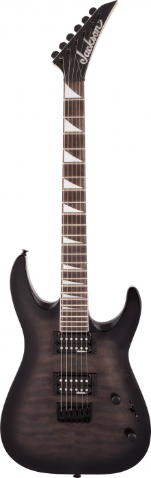 Jackson JS Series Dinky Arch Top JS32Q DKA HT Transparent Black Burst