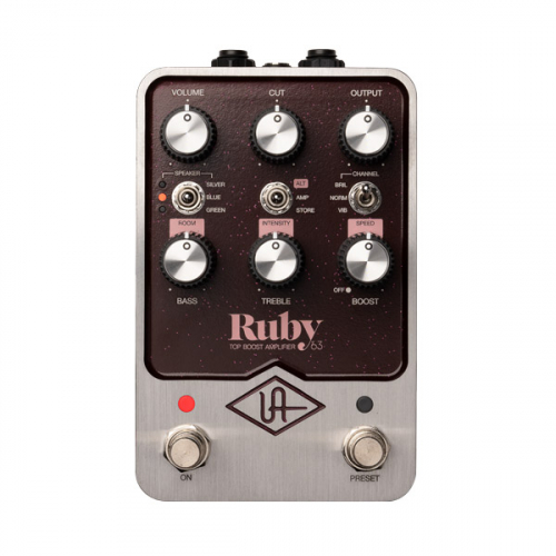 Universal Audio UAFX Ruby 63 Top Boost Amplifier efekt gitarowy