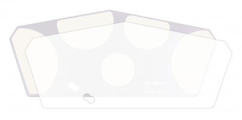 Vic Firth HHPQSL pad treningowy Mylar Pad Quadropad, small Vic Firth HHPQSL pad treningowy Mylar Pad Quadropad, small