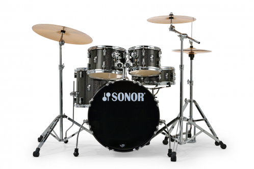 Sonor 17507147 zestaw perkusyjny aqX studio Set BMS Black Midnight Sparkle
