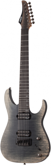 Schecter Banshee Mach 7 Fallout Burst  electric guitar