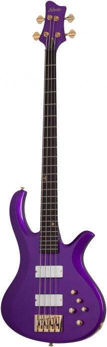 Schecter Free Zesicle-4 Purple bass guitar