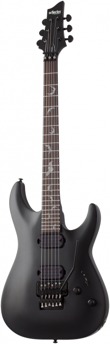 Schecter Damien 6 FR Satin Black electric guitar