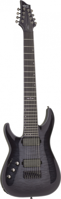 Schecter 1931 Hellraiser Hybrid C-8 Trans Black Burst gitara elektryczna leworczna
