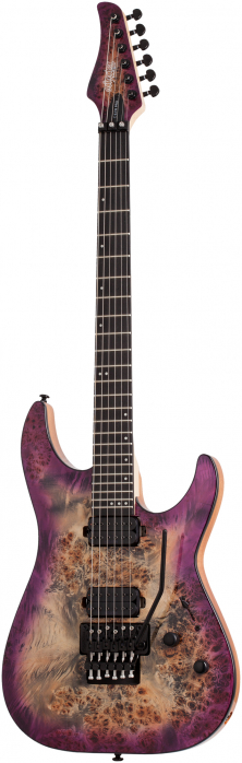 Schecter C-6 FR Pro  Aurora Burst  electric guitar