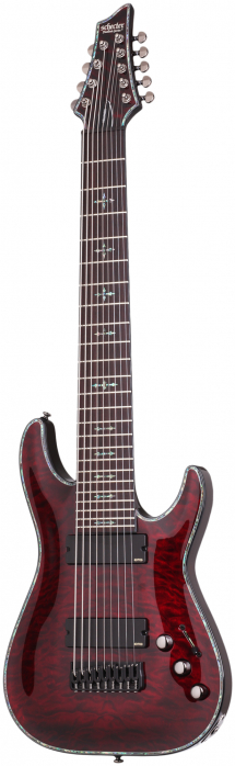Schecter Hellraiser C-9  Black Cherry  electric guitar