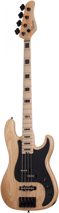 Schecter  Signature Justin Beck V Ani Gloss Natural  bass guitar