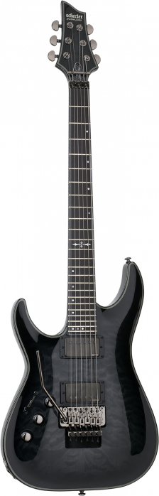 Schecter 1929 Hellraiser Hybrid C-1 FR Trans Black Burst gitara elektryczna leworczna