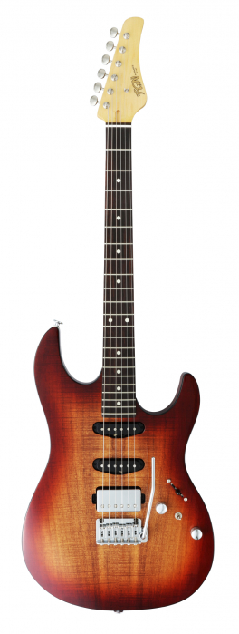 FGN J-Standard Odyssey DU Koa Natural Burst electric guitar