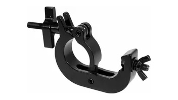 Duratruss BIG Hook Clamp 250kg Black -  hak aluminiowy - obejma na rur fi 50-60mm czarny