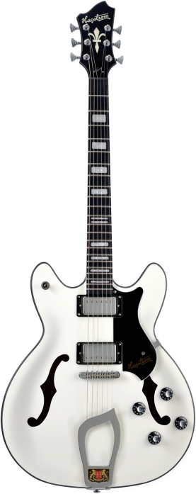 Hagstrom Viking White electric guitar