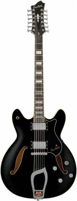 Hagstrom Viking DLX Black Gloss gitara elektryczna, 12-strunowa