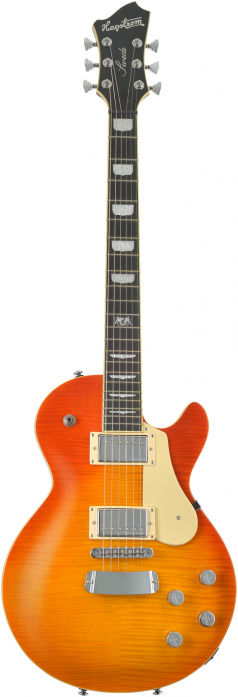 Hagstrom Swede Mandarin Burst electric guitar