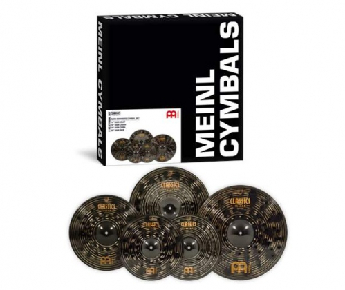 Meinl Classics Custom Dark Expanded Cymbal Set CCD-CS1 zestaw talerzy perkusyjnych