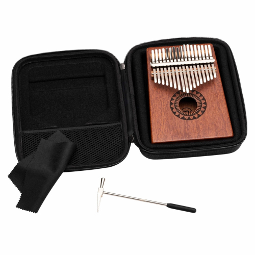 Meinl KA17SU Sound Hole Designer Kalimba, Sun