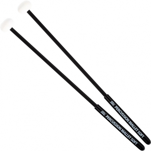 Meinl MPMS Percussion Mallets paki perkusyjne, oval rubber, soft