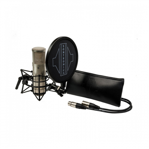 Sontronics STC-2 Pack Silver studyjny mikrofon pojemnociowy z akcesoriami, kolor srebrny