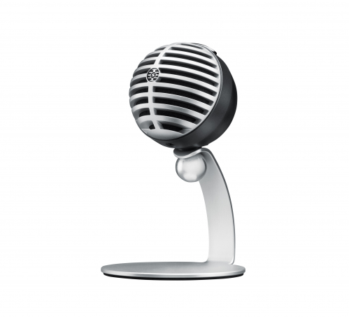 Shure MV5-DIG - Cyfrowy mikrofon pojemno�ciowy (szary) kabel USB i Lightning
