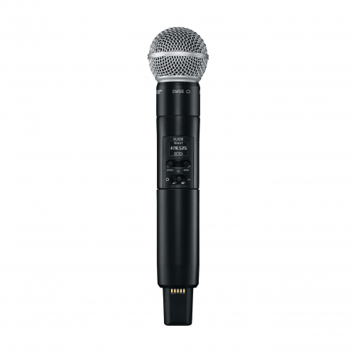 Shure SLXD 2/SM58-H56 (518-562 MHz)- Nadajnik ″do r�ki″ z mikrofonem SM58
