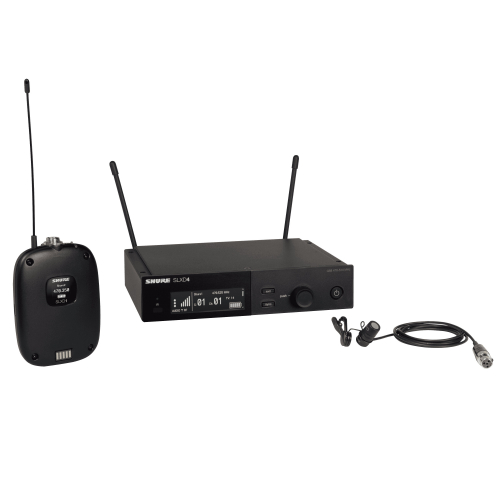 Shure SLXD 14E/85-G59 ( 470-514MHz) - cyfrowy system bezprzewodowy z nadajnikiem bodypack i mikrofonem...