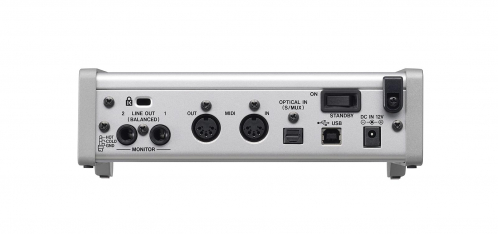 Tascam SERIES 102I- Interfejs USB-2.0 Audio-/MIDI, 10 wej (2 analogowe + 1 SMUX) i 2 wyjcia, MIDI, D...