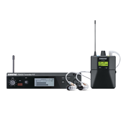 Shure P3TERA215CL-H20 - PREMIUM bezprzewodowy system ods�uchowy Shure (518-542 MHz)
