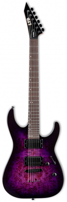 LTD M-200DX NT Purple Burst electric guitar