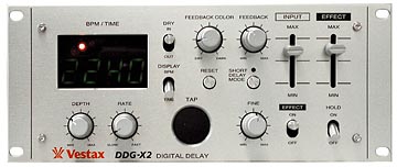 DDG-X2 / DJ用ディレイエフェクター / Vestax