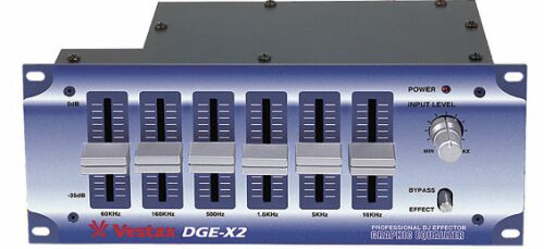 Vestax DGE-X2 grafický konektor Vestax DGE-X2 grafický konektor