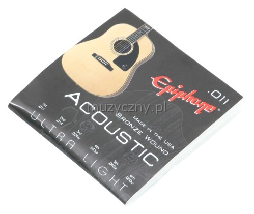 Epiphone SAE-200UL struny na akustick� gitaru
