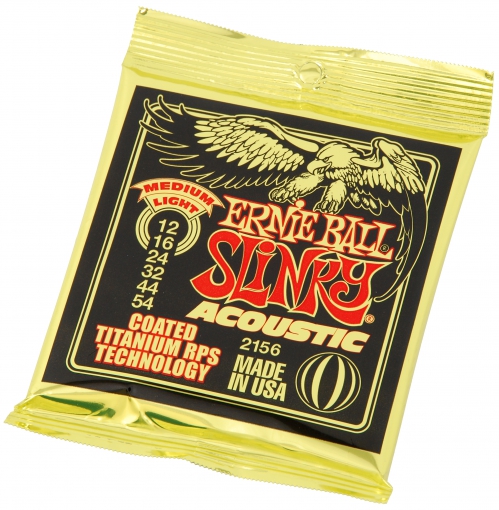Ernie Ball 2156 Coated Titanium RPS struny na akustickú gitaru Ernie Ball 2156 Coated Titanium RPS struny na akustickú gitaru