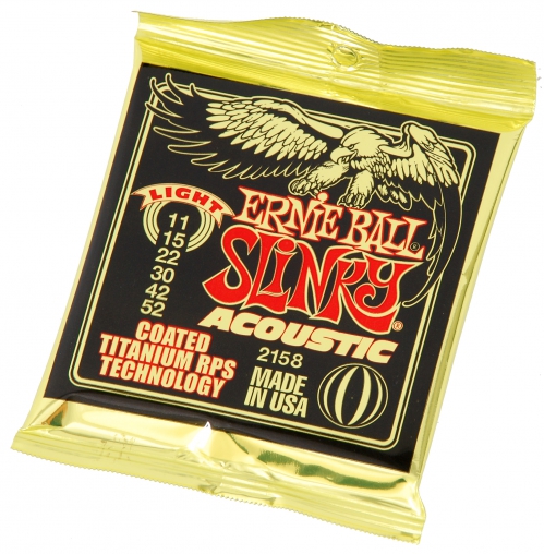 Ernie Ball 2158 Coated Titanium RPS struny na akustickú gitaru Ernie Ball 2158 Coated Titanium RPS struny na akustickú gitaru