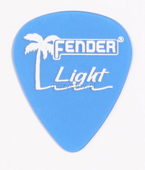 Fender California Clear thin blue gitarov trstko