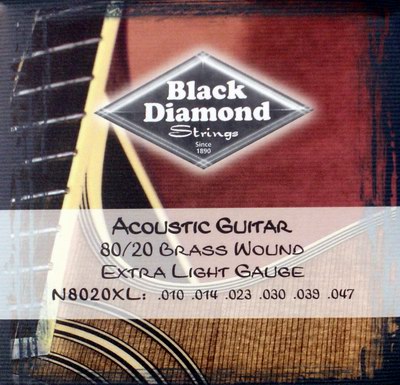 Black Diamond N-8020XL struny na akustick gitaru